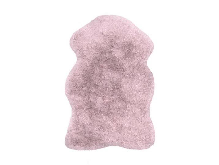 Kayoom Teppich, Rosa, Textil, Uni, rechteckig, 60x90 cm, pflegeleicht, Teppiche & Böden, Teppich, Webteppich