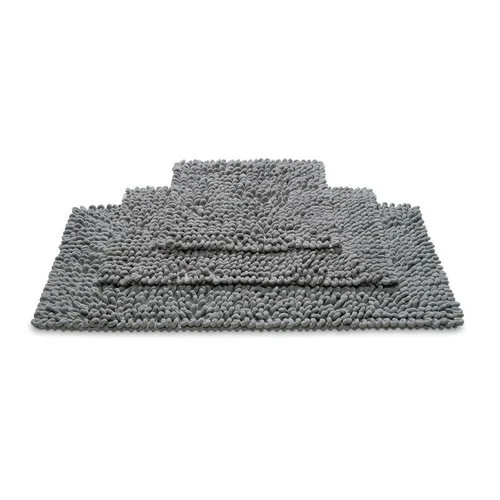 Vandyck Nevada Bidetmat Steel Grey inclusief waszak 60 x 60 cm
