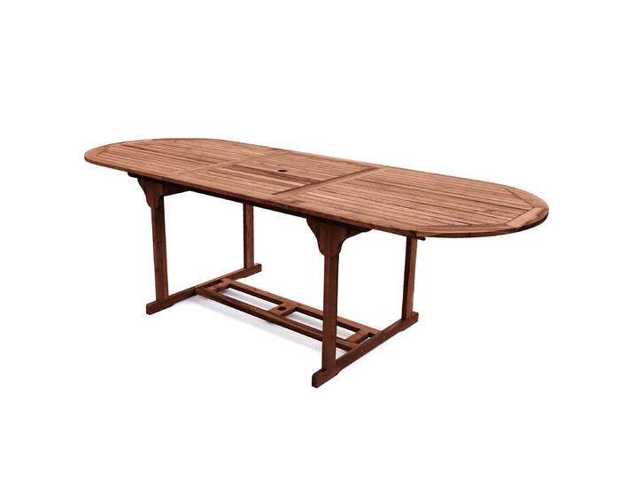 Gartentisch Holz LISSABON ausziehbar 180 - 240 cm