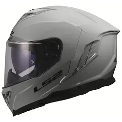 LS2 Integralhelm FF818 Storm III Solid Grau L