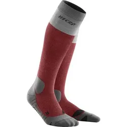 CEP Damen Hiking Light Merino Socks, Größe II in Rot Rot