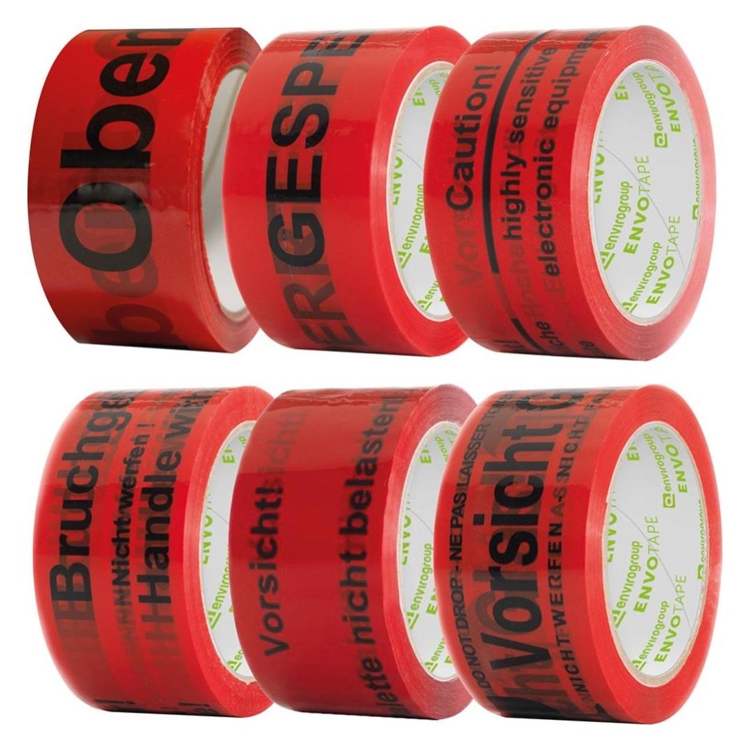 NoName Warn-Klebeband 50mmx66m -Empf. Elektrogeräte- (50 mm) (5060288740239)