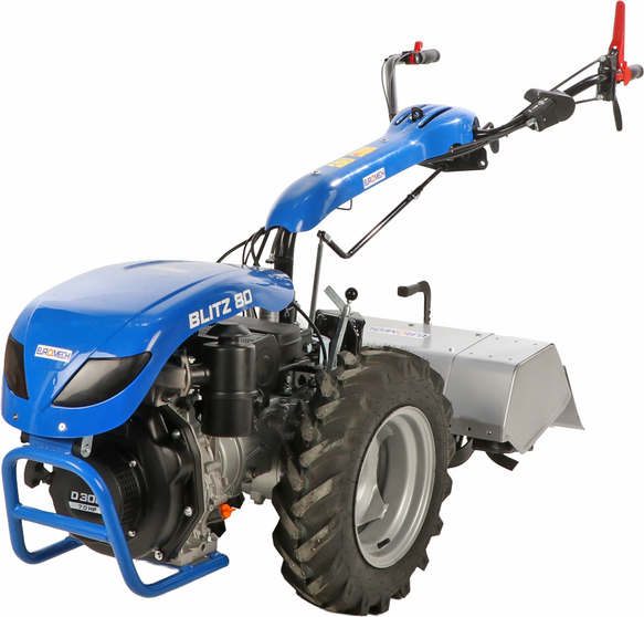 EuroMech BLITZ 80  Diesel-Einachsschlepper  Yagmur D300  7 PS