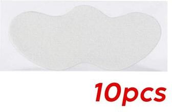 Uplifted Finds Black Pig Nose Stick Bamboo Charcoal Blackhead Remover Pore Cleaning Acne Treatment Strip white 10 Pcs 1 Bag