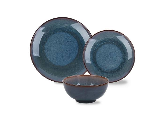 Kombiservice 12-teilig Blau