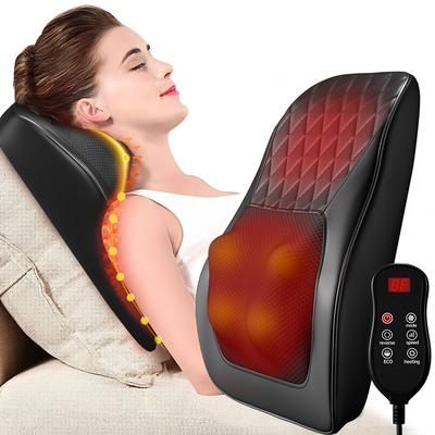Healfit Counter Vibration Heating Neck Pillow Massager, 3 Speed Adjustment, Massage Machine, Shoulder Neck Back Relaxation black