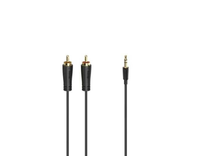 Hama audiokabel 3.5-mm-jack - 2 cinch-stereo - verguld - 3.0 mtr