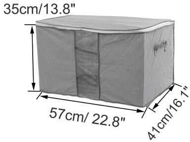 Unique Household Quilt Clothes Blanket Pillow Dustproof Storage Bag Container