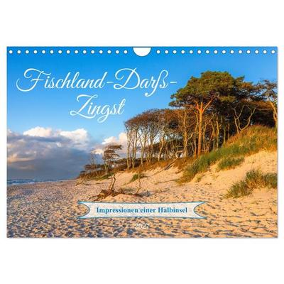 Fischland-Darß-Zingst Impressionen einer Halbinsel (Wandkalender 2027 DIN A4 quer), CALVENDO Monatskalender