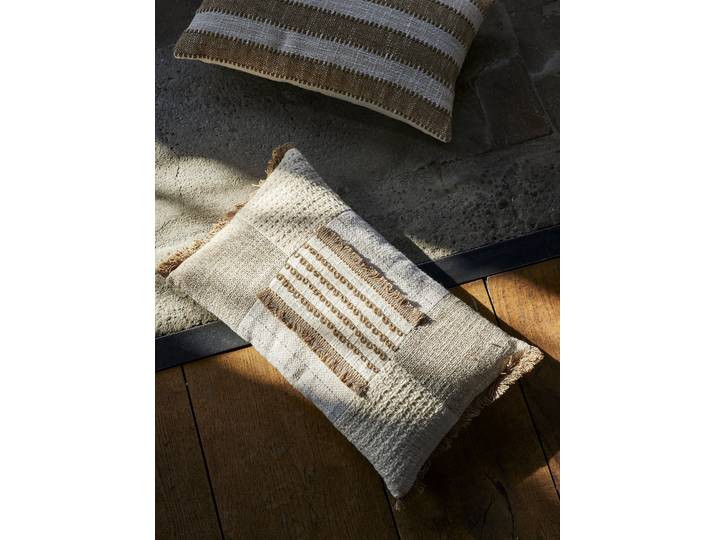 Coussin décoratif Cinta Type A Vert 30 x 50cm Tissu mélangé