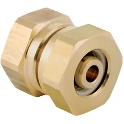 Geberit FlowFit Abpressstopfen 654940261 Rp 1/2, Ø 20 mm, für Rohrende, galvanisch verzinkt
