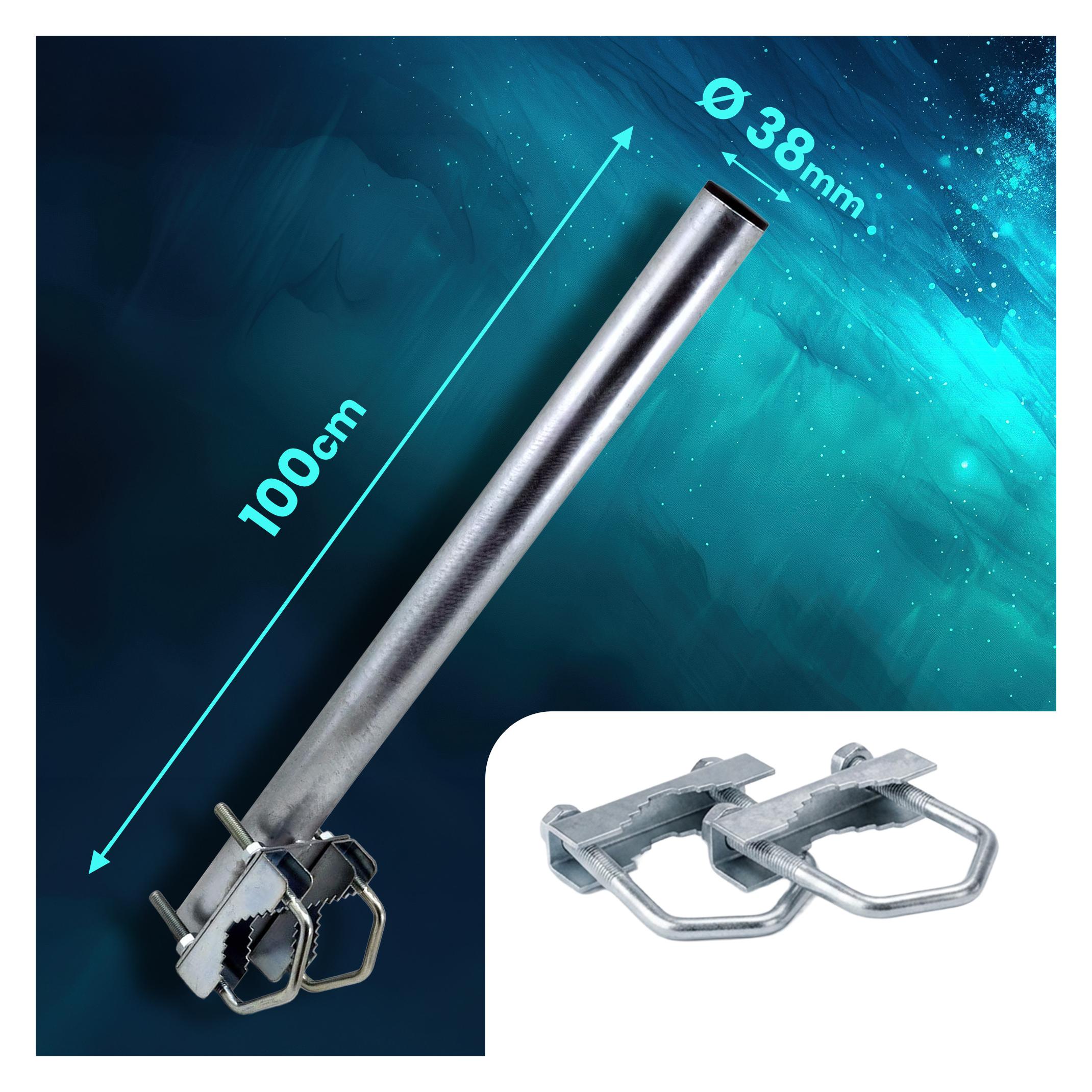 Extralink C1000 BALCONY HANDLE WITH U-BOLTS M8 (Wandhalterung) (EX.6938)