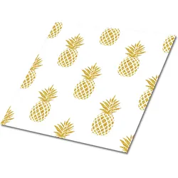 FLIESENAUFKLEBER 9 Stück 30x30 cm selbstklebend Ananas
