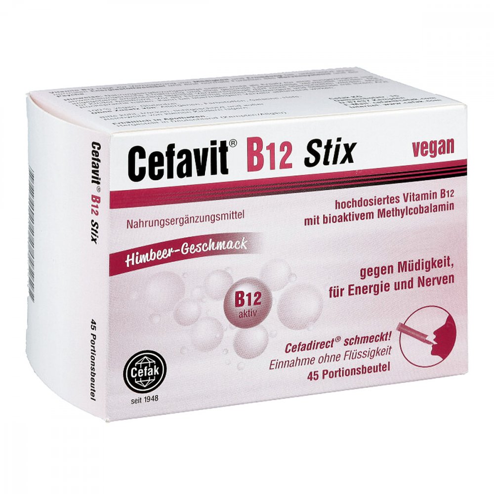 Cefak KG Cefavit B12 Stix Granulat 16333270
