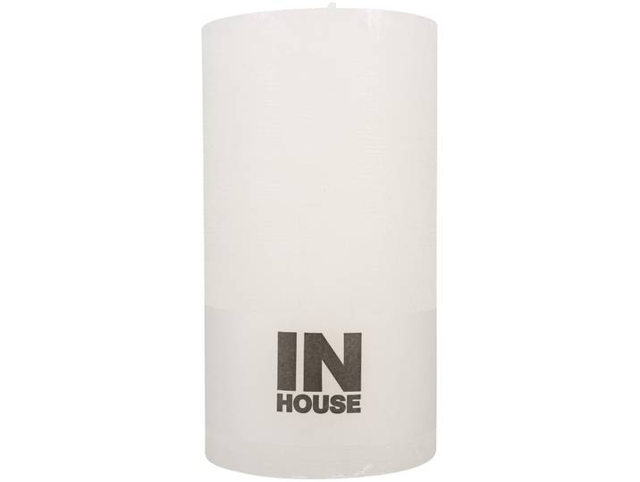 Inhouse Zylinderkerze creme 10x18cm