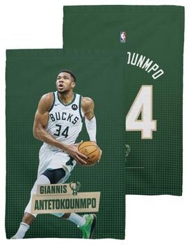 NBA Milwaukee Bucks Player Fan Towel 16 x 25 inches 2-pack - 16x25