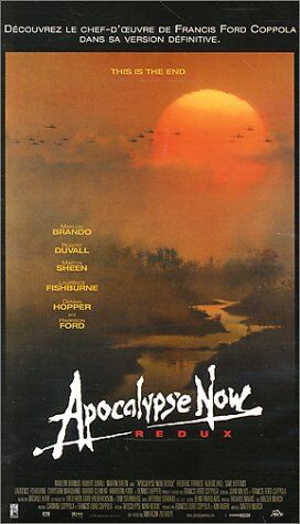 Apocalypse Now Redux - Édition Collector Version Longue Redux - VF [VHS] - Preis vom 08.10.2026 07:26:42 h