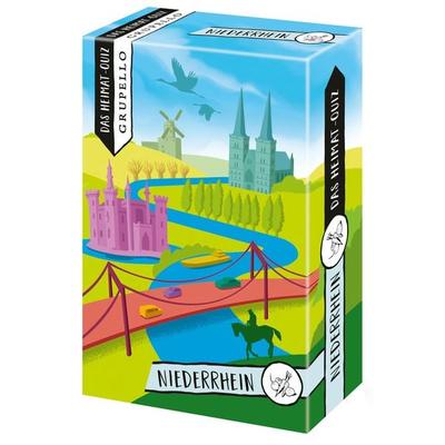 Niederrhein. Das Heimat-Quiz, Gebundene Ausgabe von Barbara Klein, Grupello Verlag, 978-3-89978-416-9
