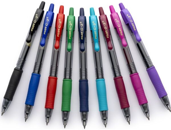 Pilot G-2+ Rollerpen   M   Lyseblå