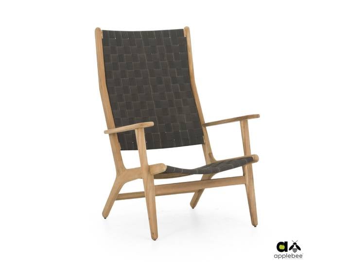 Apple Bee Luc Lounge Sessel Teak/Olefin