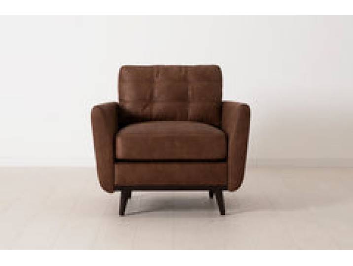 Sessel Model 10, Kastanienbraun