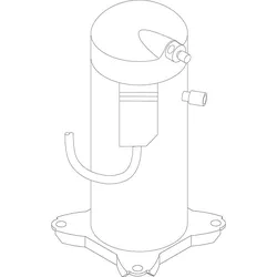 Kompressor AEH-52 3ph - 87382000570