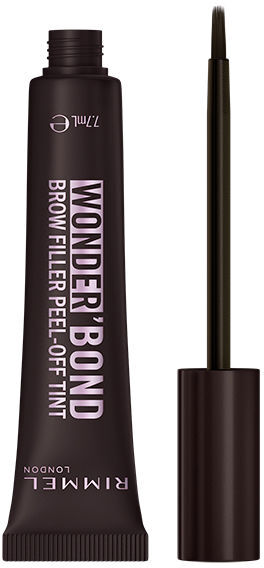Rimmel London WONDER’BOND brow filler peel-off tint #Black Brown