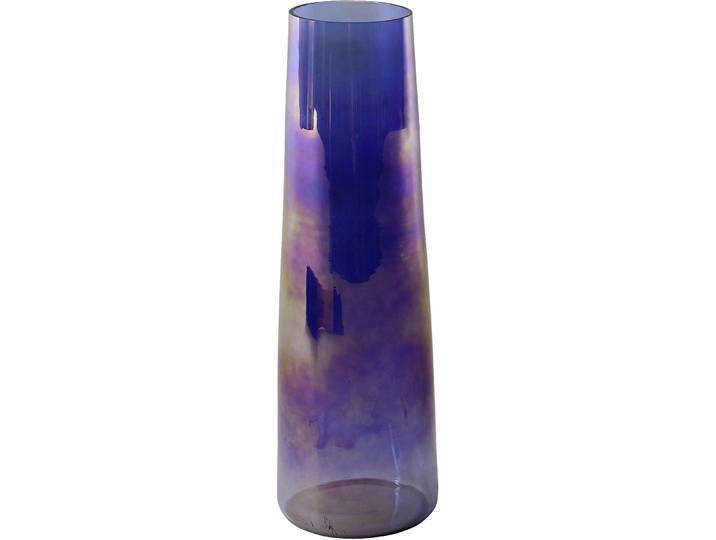 Vase Irisée Glas H24xD7cm blau - Vase