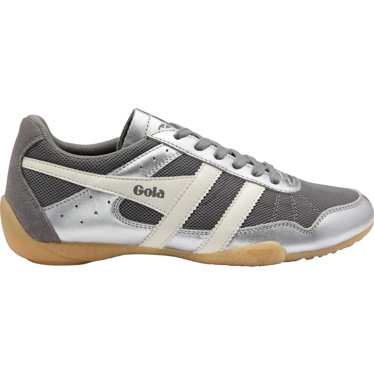 Gola Cascade Glimmer Sneaker Women grey/silver/gum (GJ) 41 CLB940-GJ-41-greysilvergum