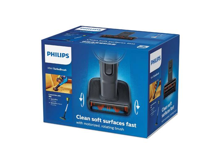 PHILIPS Turbobürste FC8079/01 , schwarz, Staubsaugerdüsen, Turbobürste