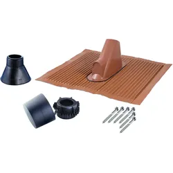 Kathrein ZTS 41ro Antennenmast-Befestigungs-Kit (Diverse), TV Zubehör, Rot