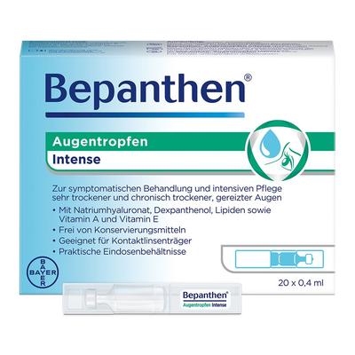 Bepanthen Augentropfen Intense EDO 20x0,4 ml