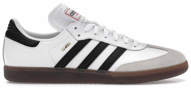 adidas Samba Indoor Cloud White Core Black Vivid Red - EU 46 2/3