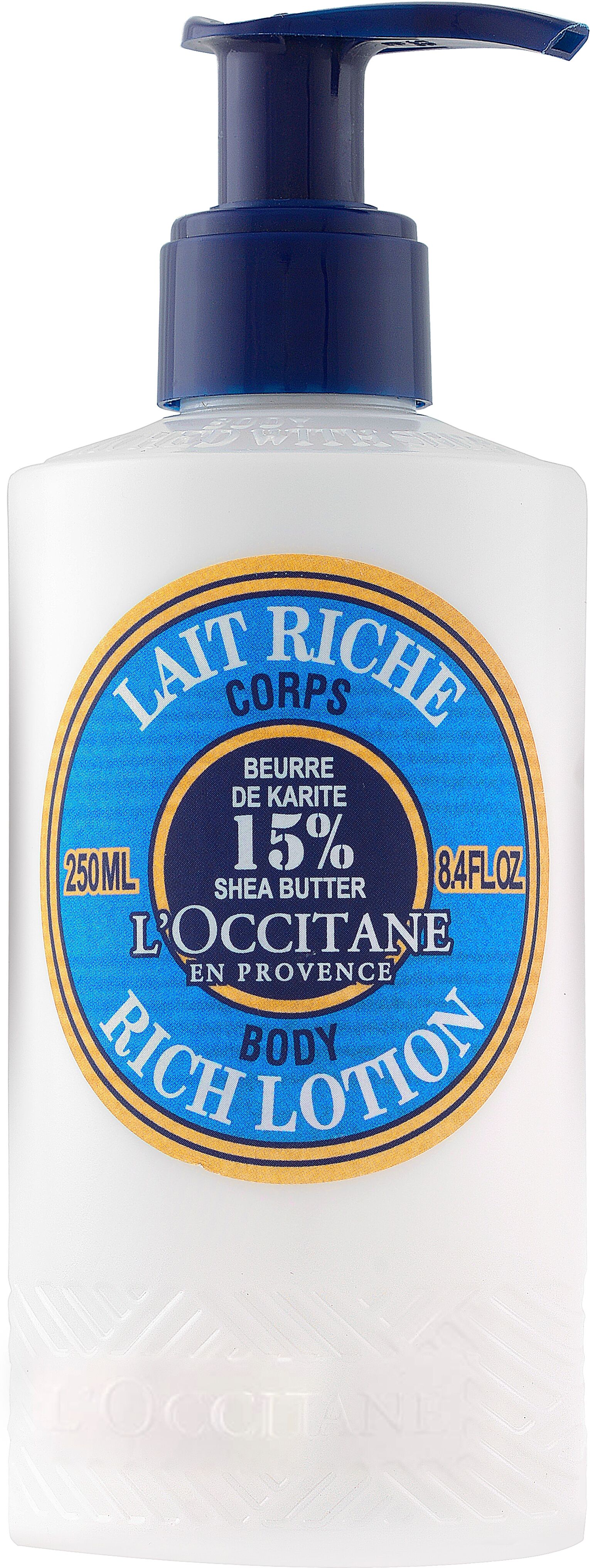L'Occitane en Provence Leche Ultra Rica de Cuerpo Karité 250 ml .