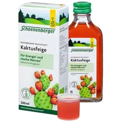 Schoenenberger Naturreiner Fruchtsaft Kaktusfeige 200 ml