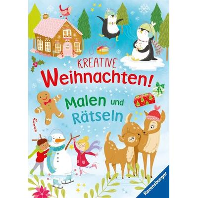 Kreative Weihnachten! Malen und Rätseln, Taschenbuch von , Ravensburger Verlag GmbH, 978-3-473-48831-5