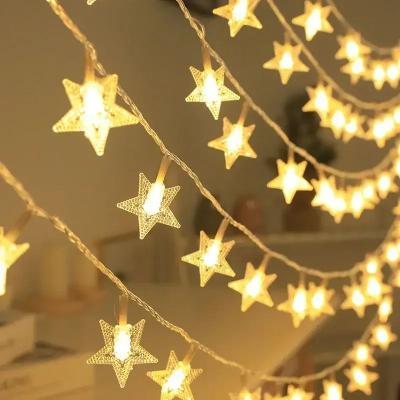 Uplifted Goods Star Glow Outdoor Fairy String Lights warm usb 1.5m 10leds
