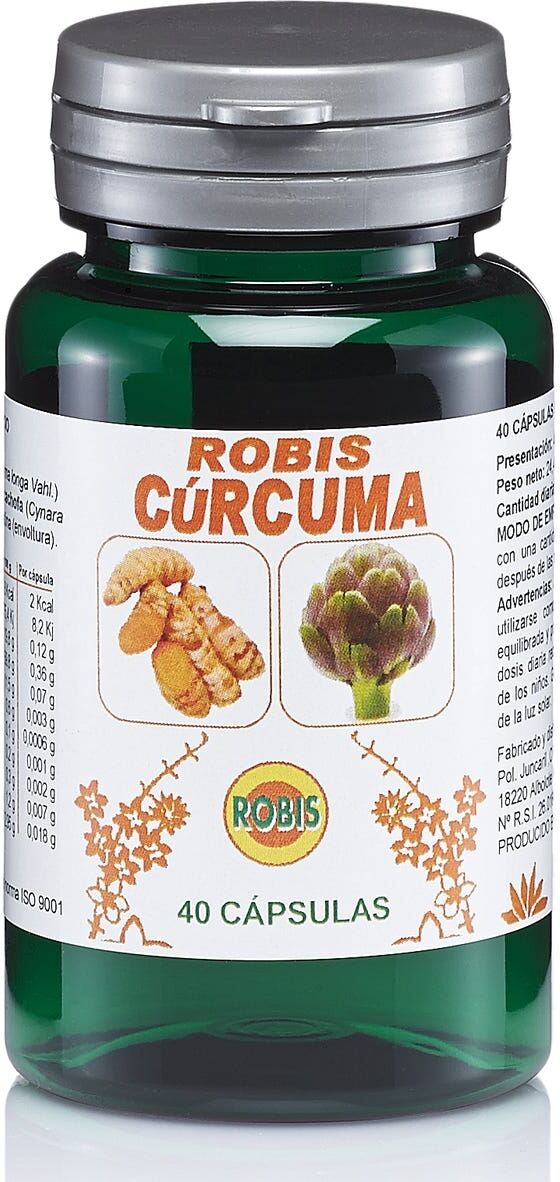 ROBIS Cúrcuma Bote 40 caps