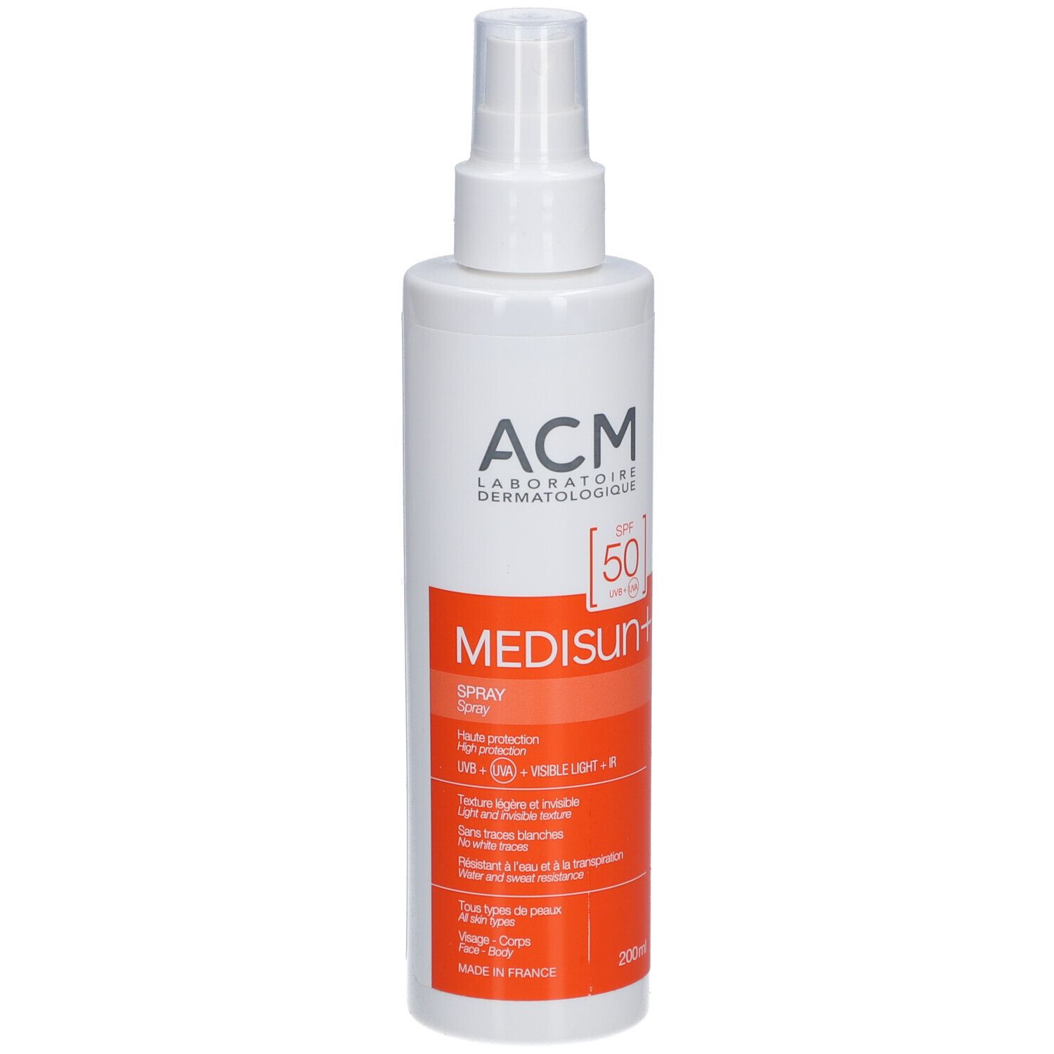 Medisun+ SPR SOL Spf50 200Ml 200 ml Sonnenschutzcreme