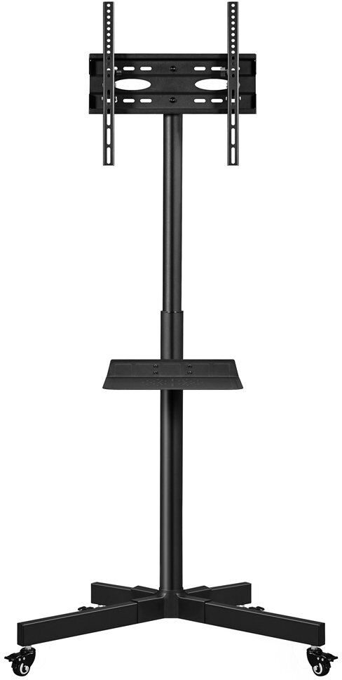 Symple Stuff Multi-Screen Single Screen Floor stand mount Electronic Mount Black 168cm H X 65cm W X 45cm D