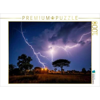 CALVENDO Puzzle Ein Gewitter zieht auf, und mit ihm die Magie. | 1000 Teile Lege-Größe 64x48cm Foto-Puzzle für glückliche Stunden, Sonstige von ,