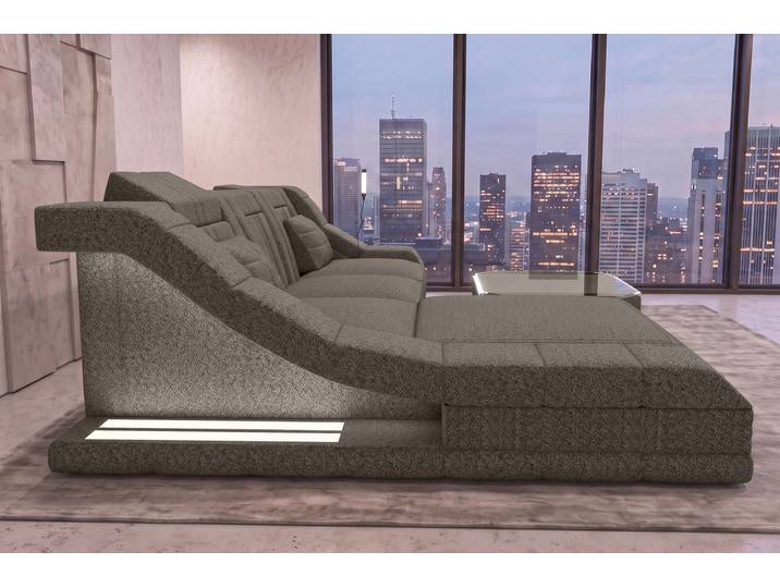 Ecksofa Turino L Form Stoffsofa