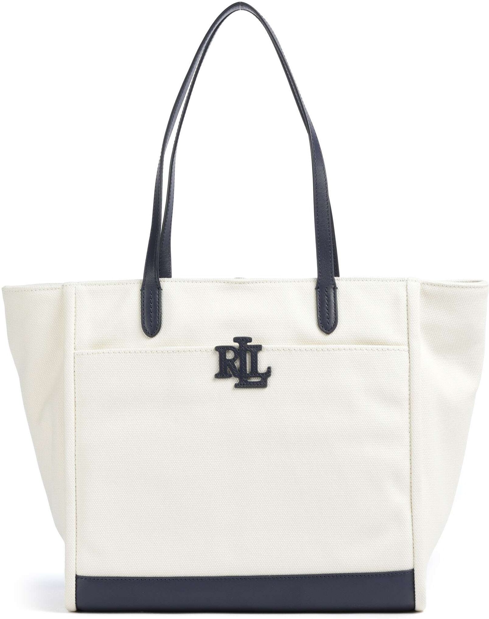 Lauren Ralph Lauren Cameryn Large Shopper, blau,weiß