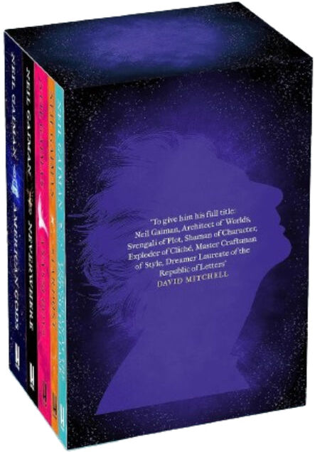 Headline The Neil Gaiman Collection 5 Books Set by Neil Gaiman - Paperback Fantasy Fiction Boxset - Neverwhere, Stardust, American Gods, Anansi Boys