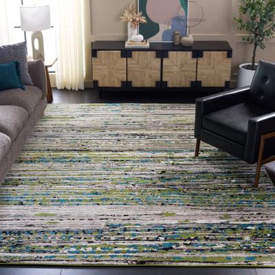 SAFAVIEH Porcello Neri Modern Abstract Rug
