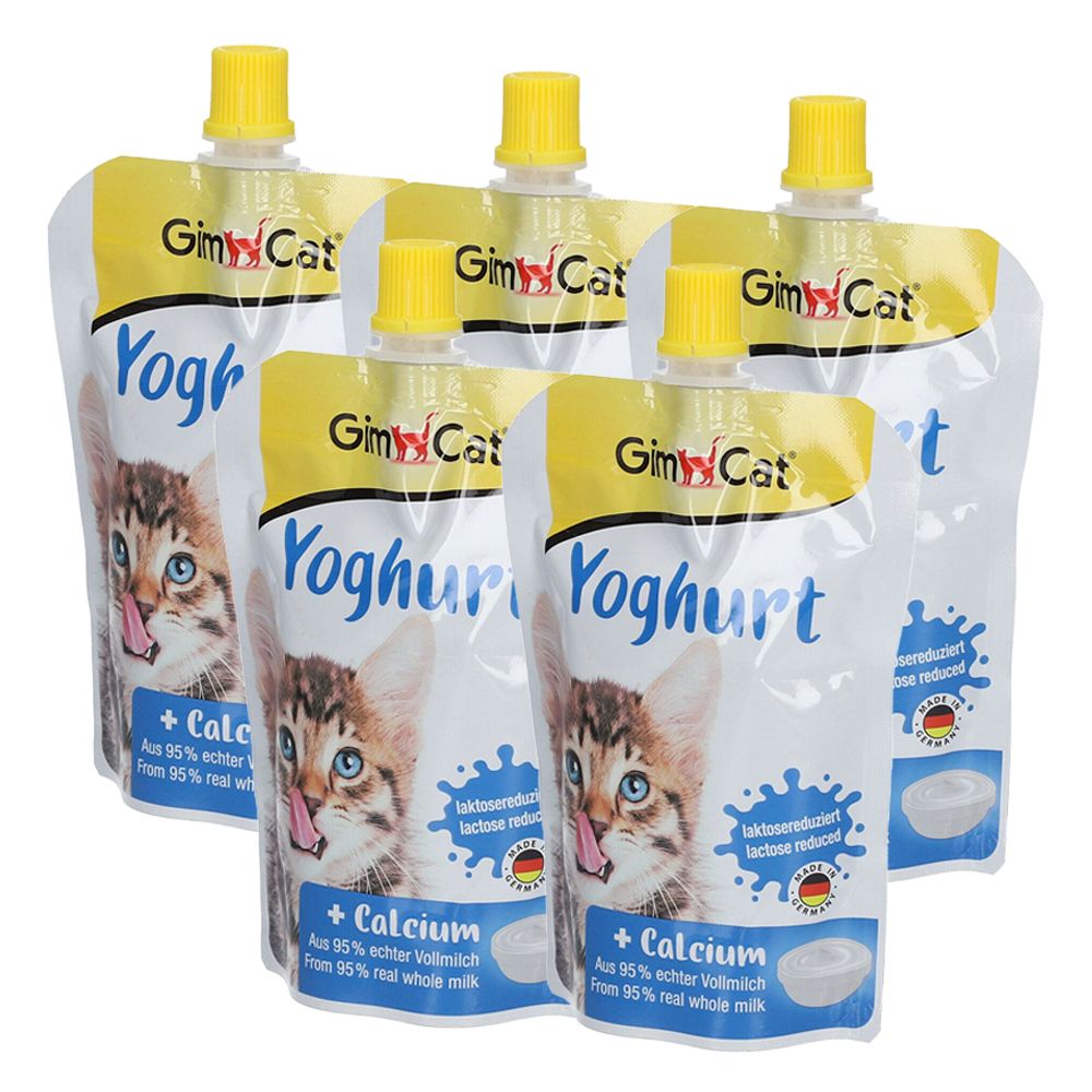 GimCat Yoghurt 5-er Set 5x150 g Futter