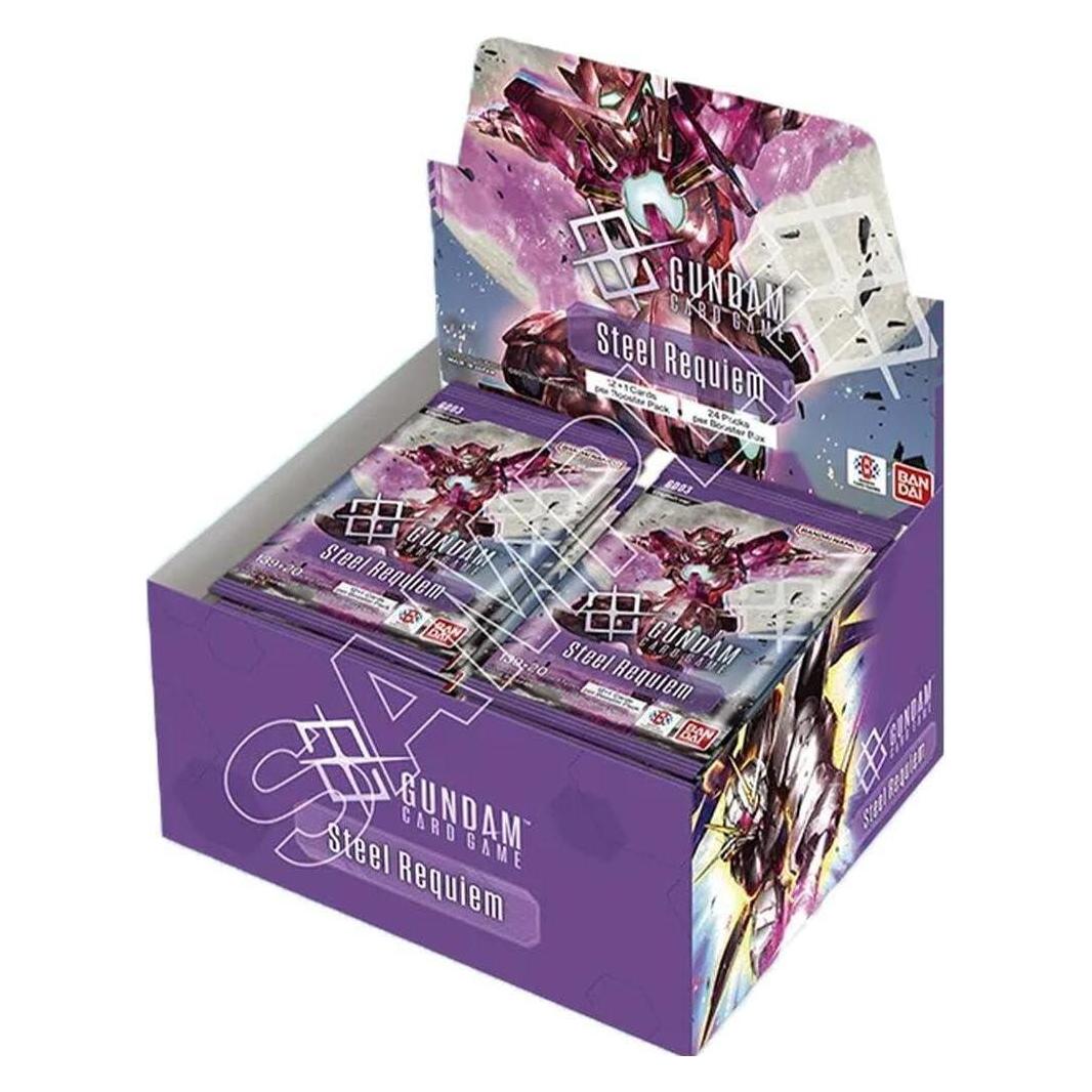 Gundam Steel Requiem GD03 - Gundam Card Game (Englisch, Booster Display) (CAR2982)