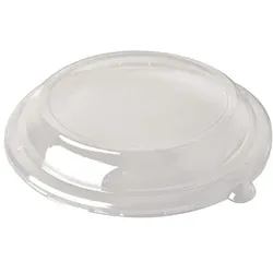Papstar 8 X 50 Dom-Deckel, PET rund Ø 23 cm · 3 cm klar