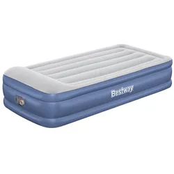 Bestway TriTech Single-Luftbett mit antimikrobieller Oberfläche & integrierter Elektropumpe 191 x 97 x 46 cm