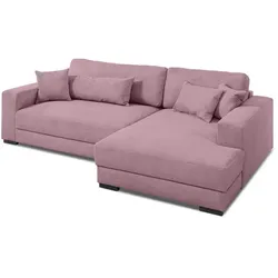 filippo Ecksofa Marsala Cord Violett Flieder